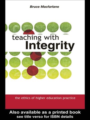cover image of Teaching with Integrity